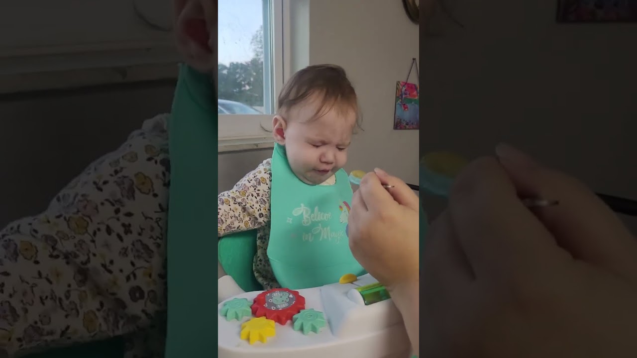 Baby reaction to Turkey + Turkey broth