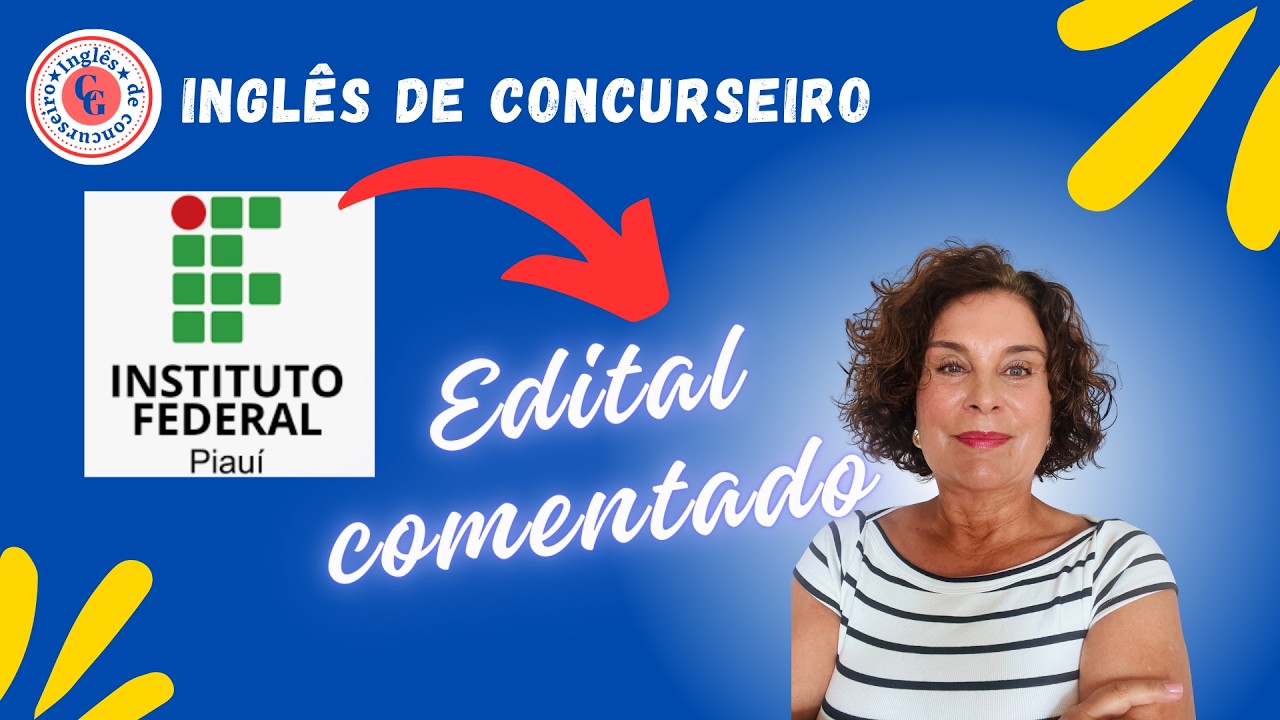 CONCURSO IFPI 2026 - EDITAL COMENTADO
