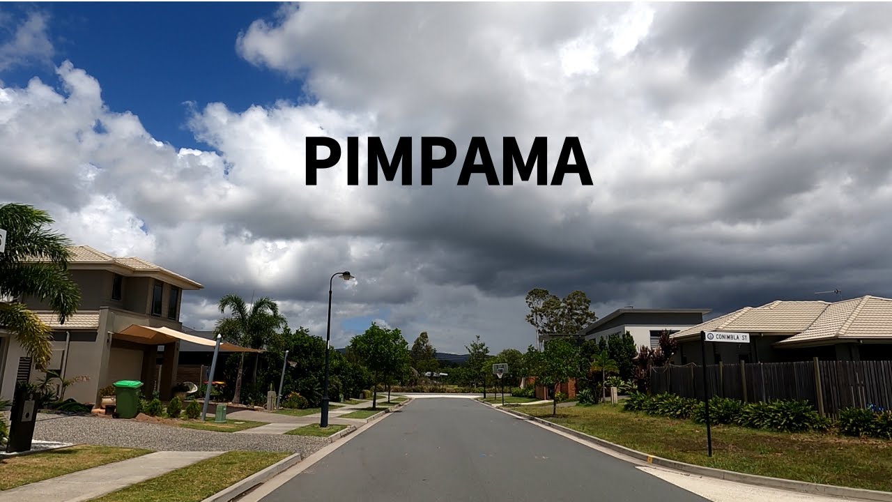 [4K] Driving Gold Coast, PIMPAMA, Queensland Australia