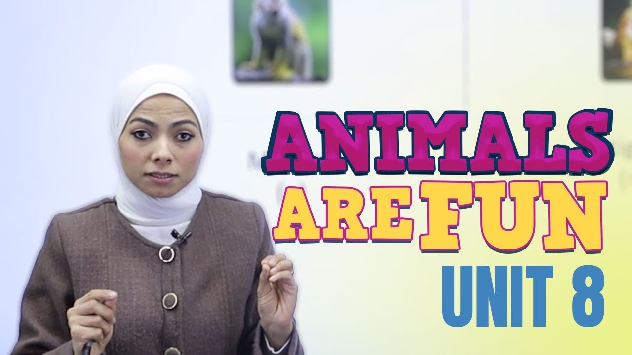 Animals are fun انجليزي الصف الثالث