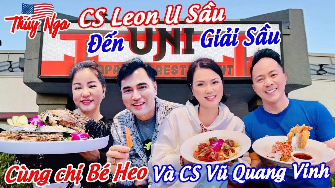 CS Leon Vũ U sầu đến UNI giải sầu cùng chị Bé Heo và CS Vũ Quang Vinh…
