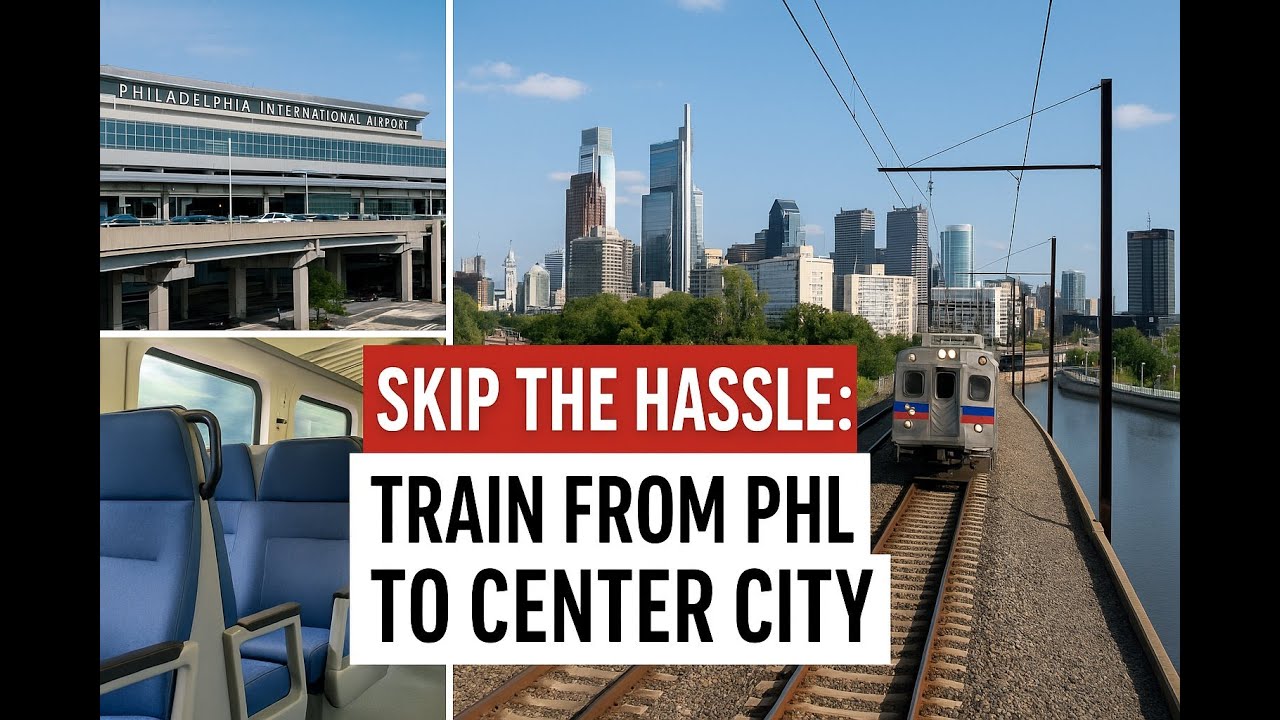 Skip the Hassle: Train from PHL to Center City