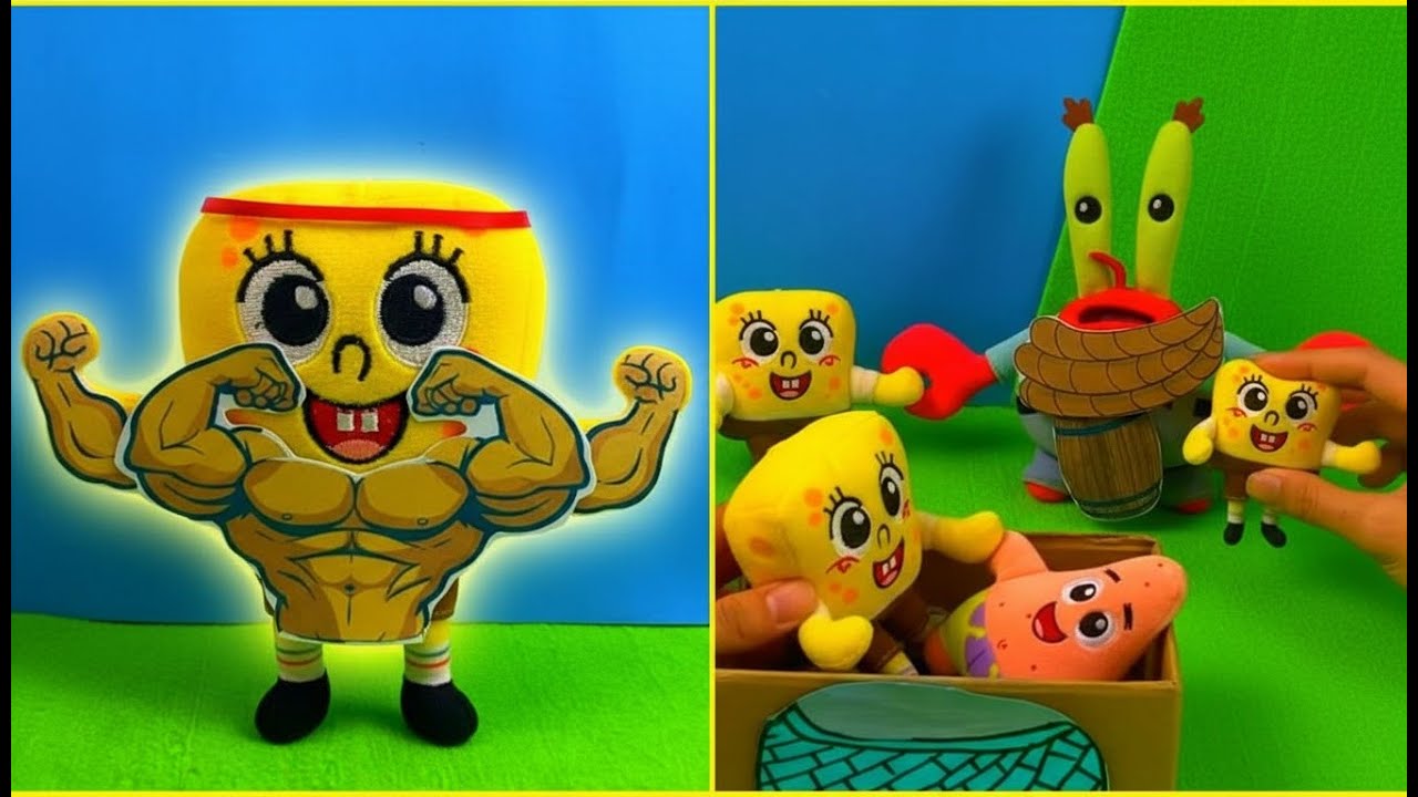 SpongeBob Plushie Toy | SpongeBob Animation With Plush | Episode 43