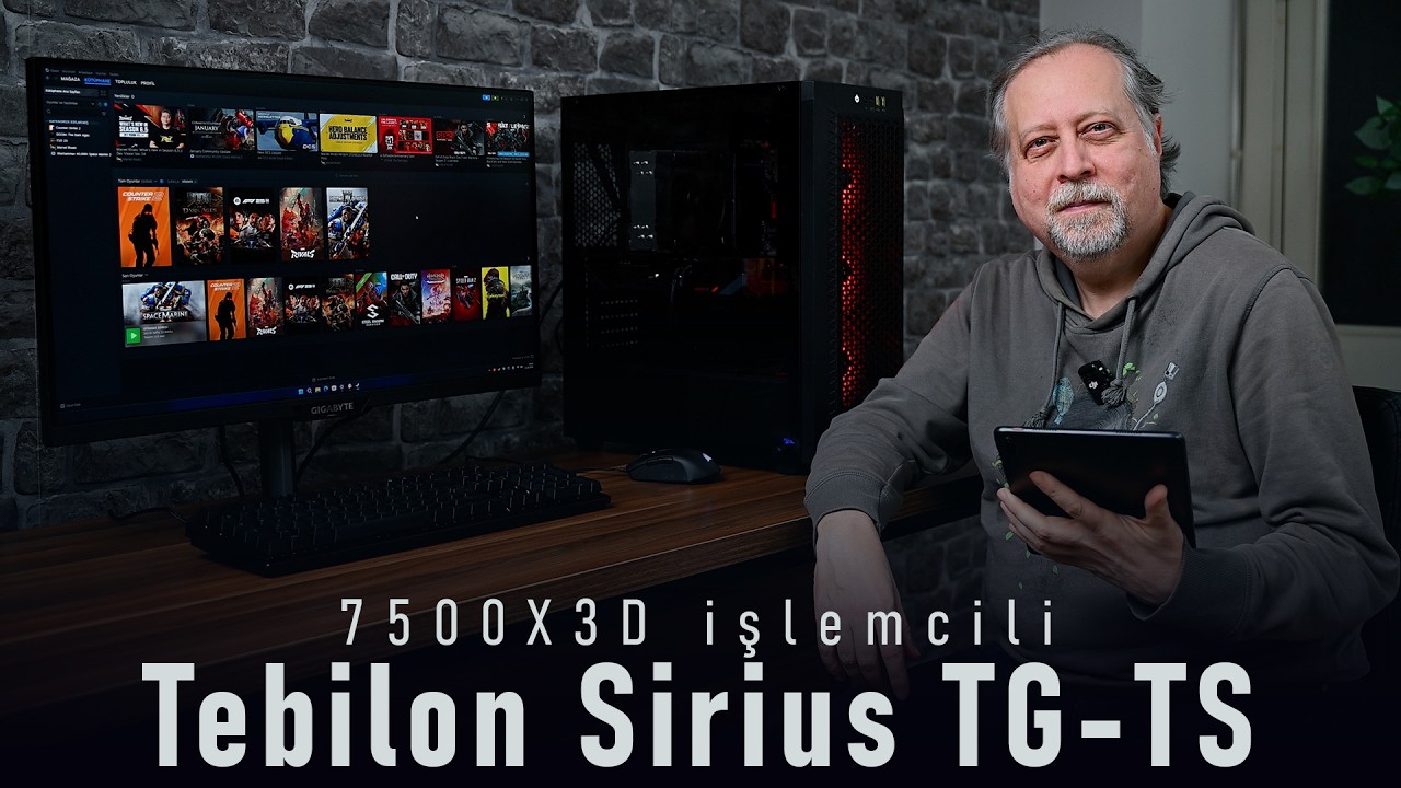 Tebilon Sirius TG-TS OEM Paketi - AMD, Gigabyte ve Corsair!
