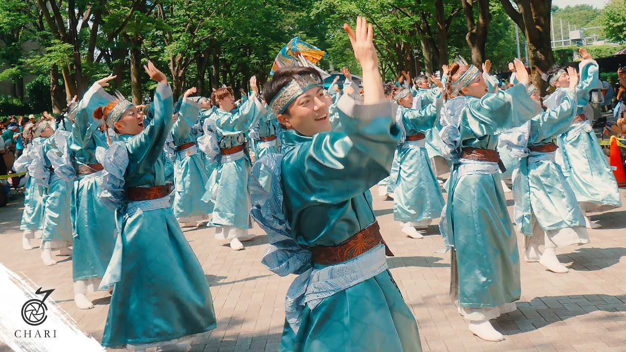 【8K】旅鳥 『Re SONARE(リ・ソナーレ)』（NHK前ストリート／原宿表参道元氣祭スーパーよさこい2024）【+Bonus Video】