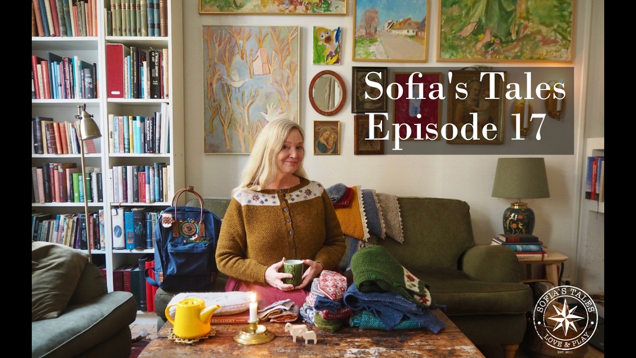 Sofia's Tales Podcast Episode 16 - Coming Home and embroidery on knits