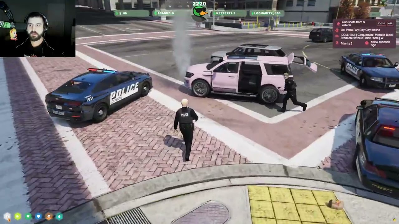 Carmella distracts Slacks and PD from CG killing Judge | Nopixel 4.0 | GTA