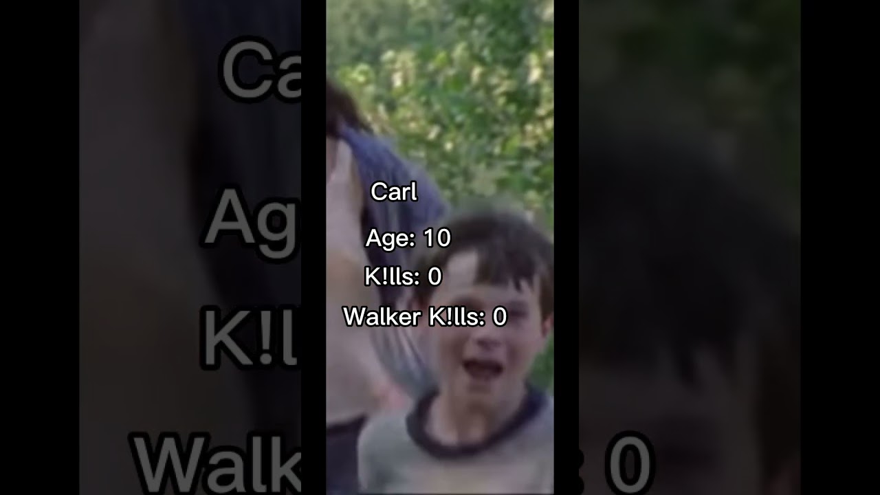 Carl Grimes Evolution 