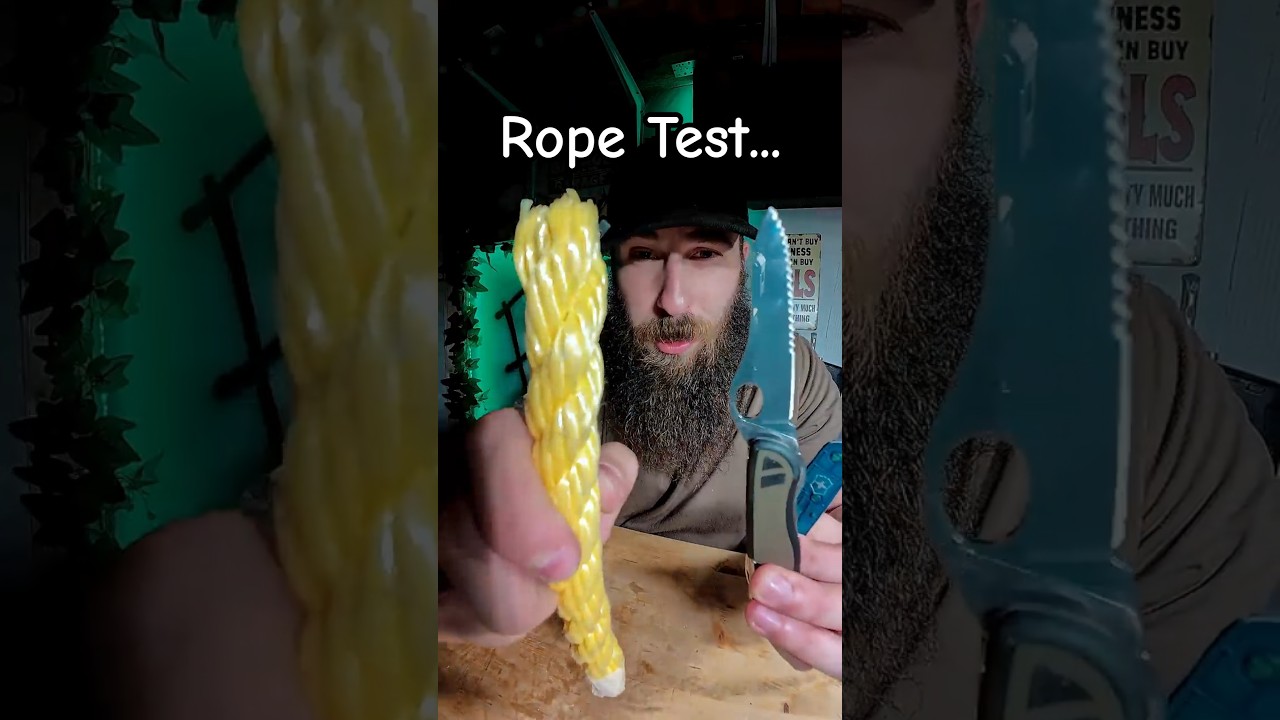 Swiss Army Knife VS Victorinox Spartan &ndash; Rope Test!