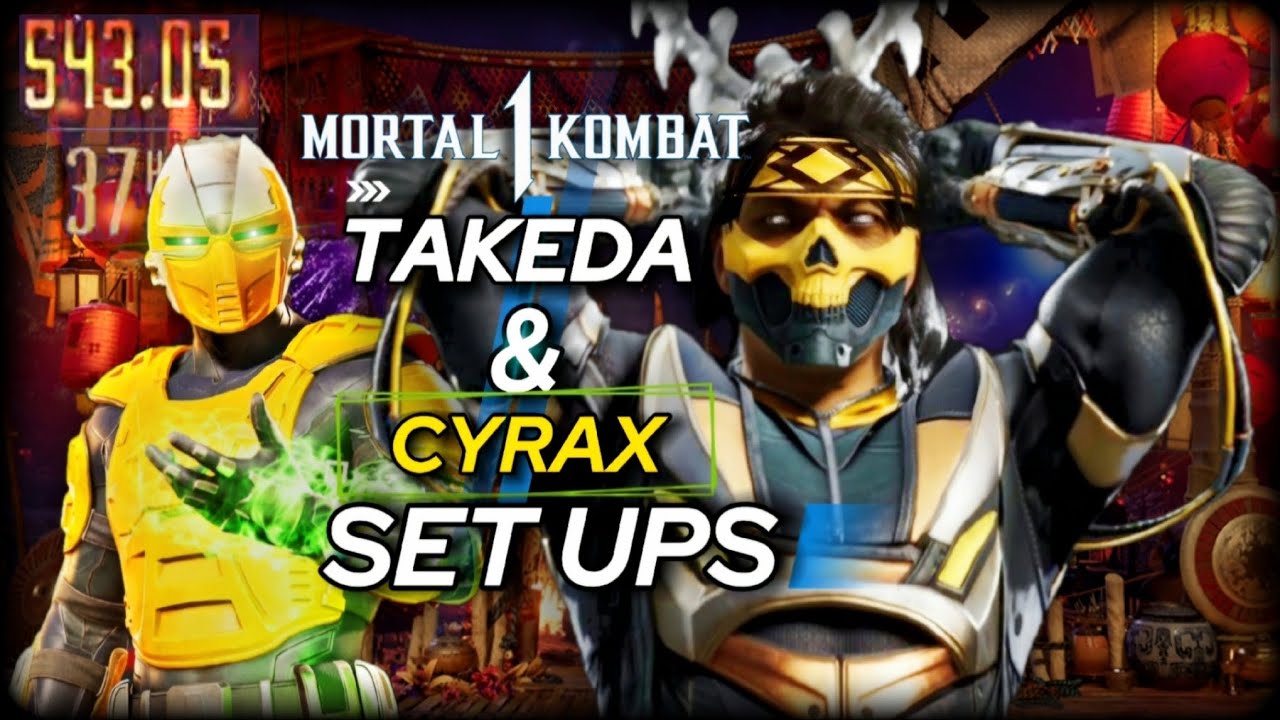 Mortal Kombat 1 Takeda Optimal Combos - MK1 Takeda & Cyrax Set Ups