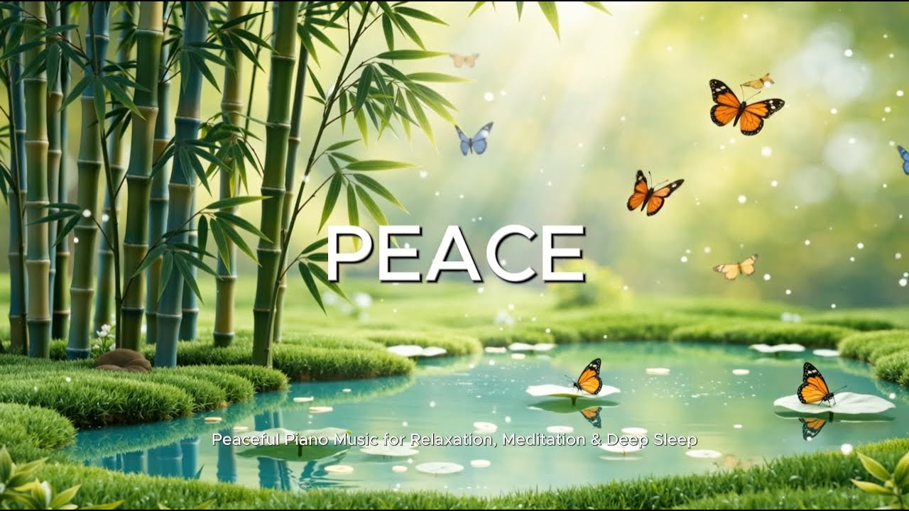 Peaceful Piano Music for Relaxation, Relax Your Mind & Soul