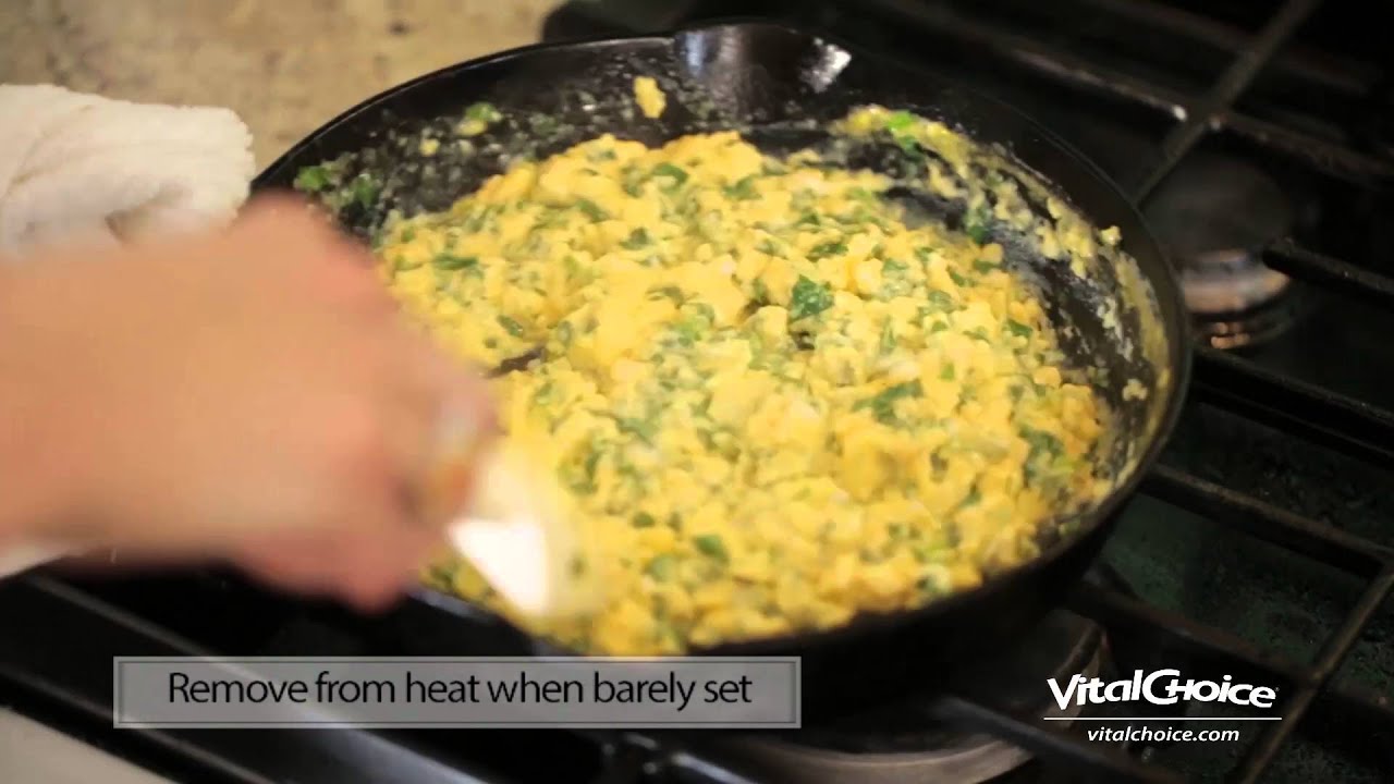 Hangtown Fry with Wild Salmon Bacon