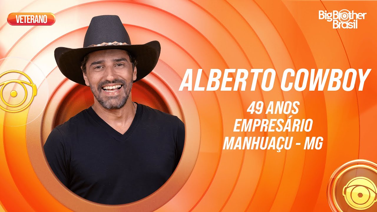 BBB 26: Conheça Alberto Cowboy, um dos Veteranos confirmados! | BBB 26 | TV Globo