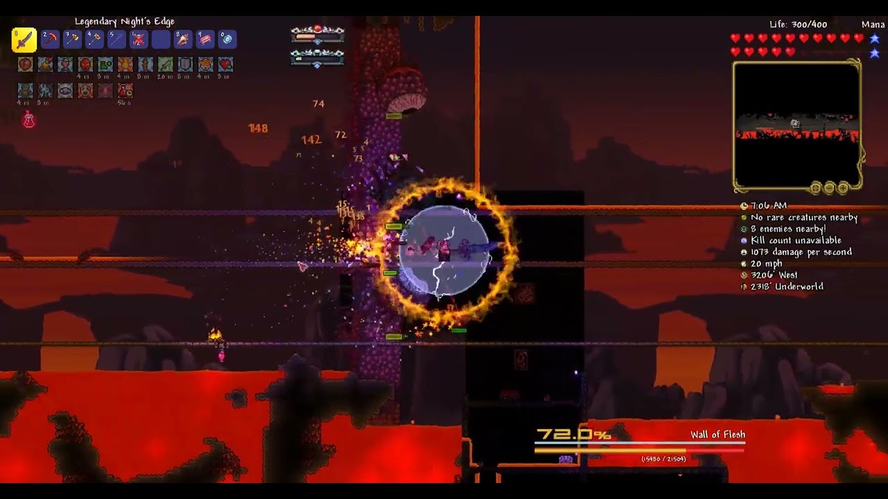 wall of flesh true melee expert deathmode