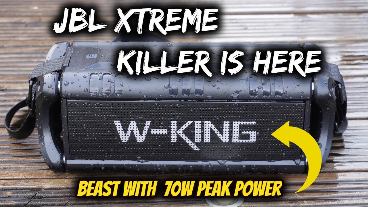 W - King D8 Budget Portable Bluetooth Speaker is JBL Xtreme Killer!!