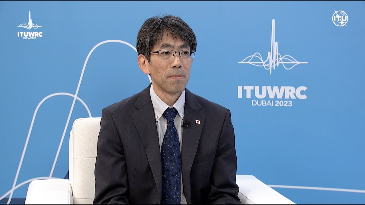 ITU INTERVIEWS @ WRC-23: Itarashi Hiroyuki, Chair, Committee 4, WRC-23