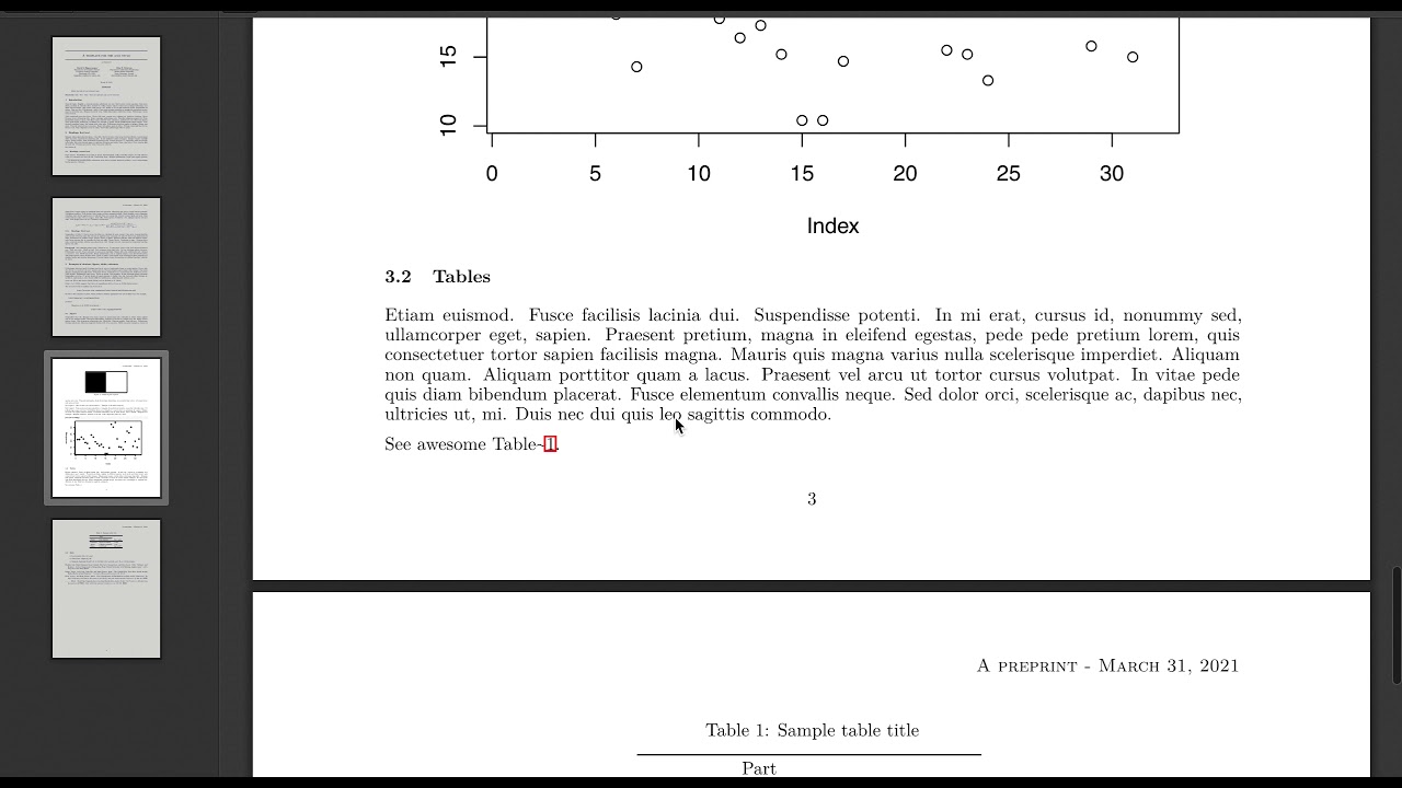 Referencing in R Markdown (LaTeX style)