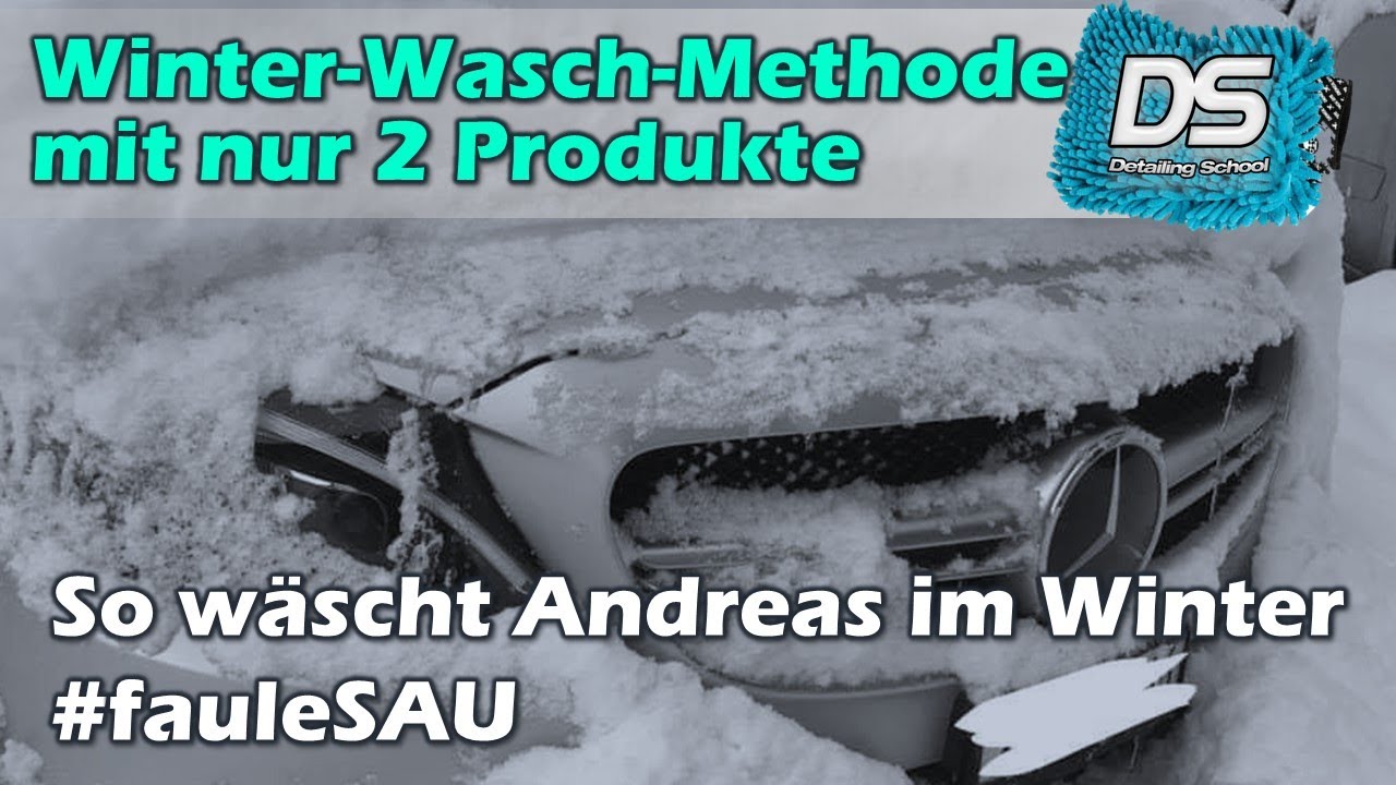 Winter-Wasch-Methode mit nur 2 Produkten