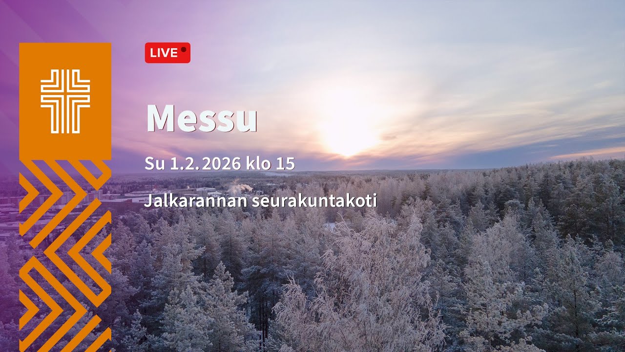 Messu 1.2. klo 15.00 | Jalkarannan seurakuntakoti