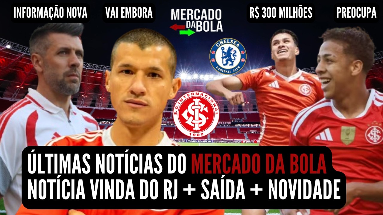 🚨 NOTÍCIAS DO INTER HOJE 💣 BOMBA 💣 INTER CONTATA PROMESSA URGENTE 💣 GIGANTE EUROPEU 💣 + 2 INFOS