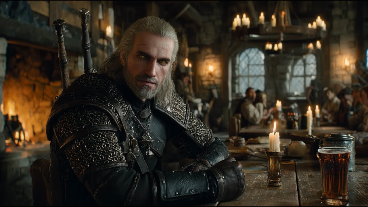 Witcher Tavern Ballad &ndash; The Devil Drinks at Dusk | Dark Folk Ambience