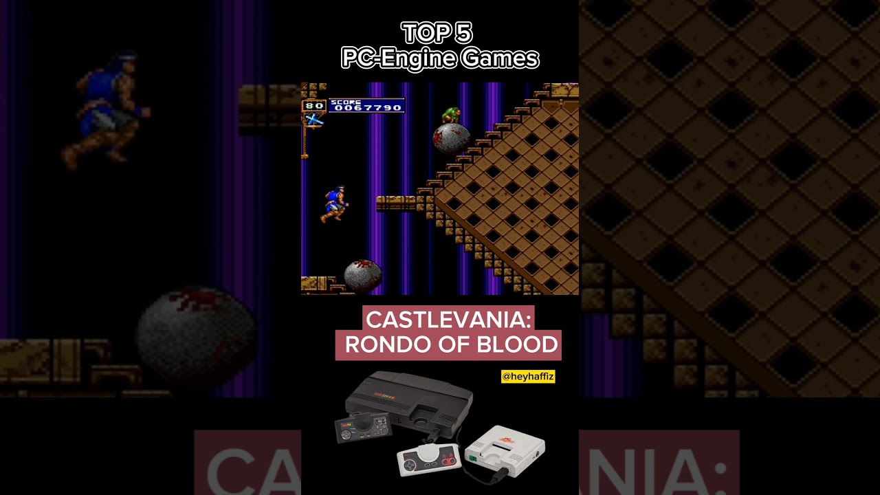 TOP 5 BEST PC-Engine Games 