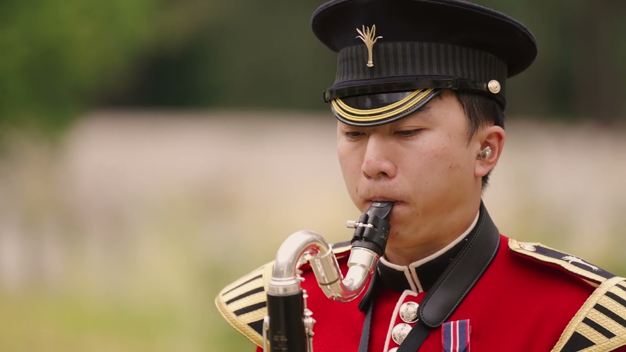 80th Anniversary of Victory over Japan Day with musicians from the Bands of the Household Division