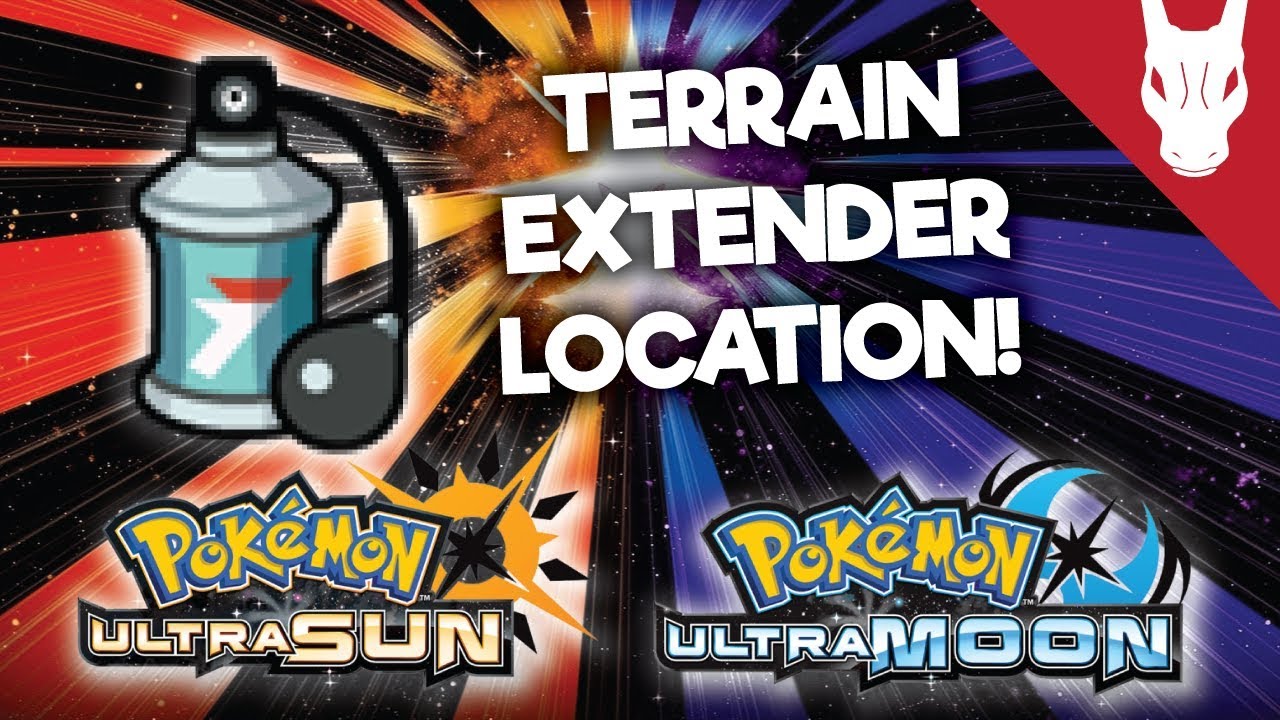 Where to Find the Terrain Extender in Ultra Sun and Ultra Moon