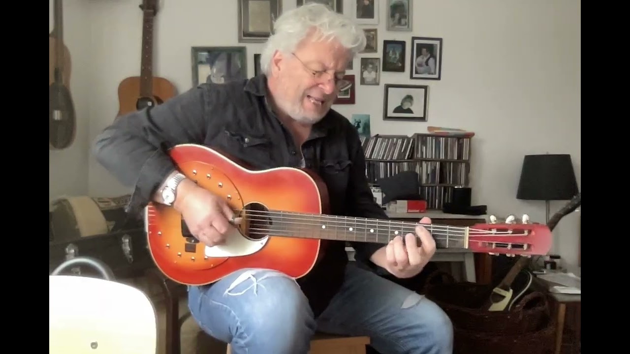 DEMO Chickenfoot Resophonic #38 Red Baroness - Come Back Baby - Walter Jacobs - Bernard G Muller