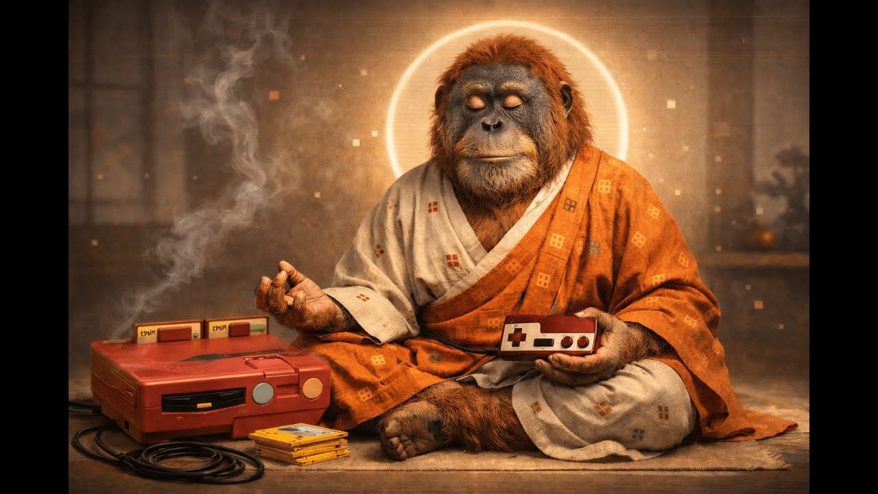 Meditation in Movement | SMB2 and The Wall (FaffrdTv remix) | No Talky |