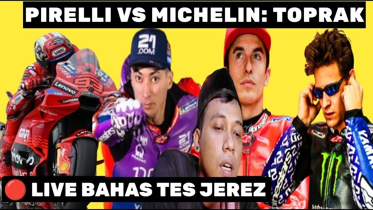 Toprak Uji Pirelli di MotoGP? Jerez Geger Lagi!