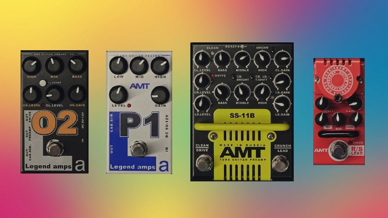 24 AMT preamps in METAL mix comparison [NEW Bricks, LA1, LA2, SS]