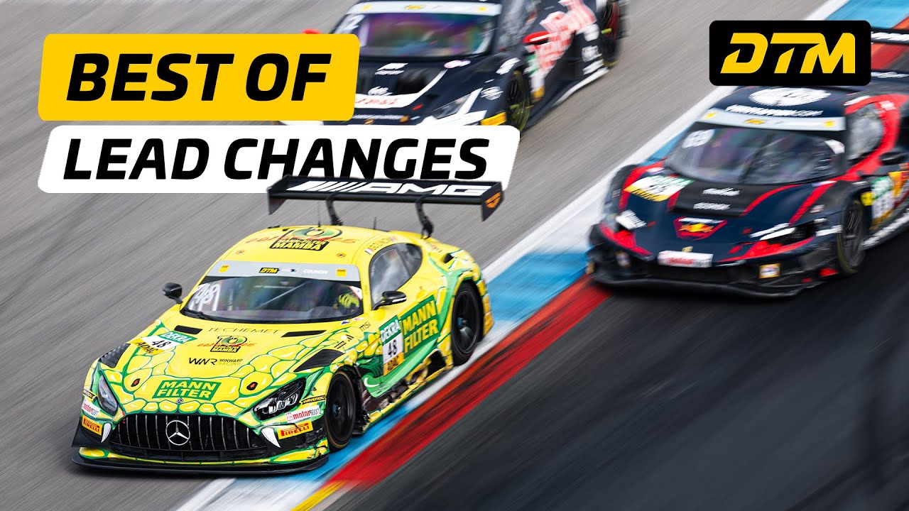 Top Lead Changes 🔁  | DTM 2025