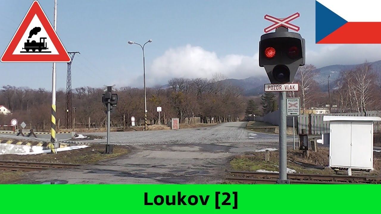 Železniční přejezd Loukov [2] - 29.3.2013