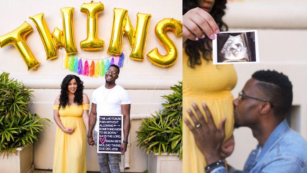 Telling My Husband I'm Pregnant after YEARS of Infertility *Emotional* (TWINS!)