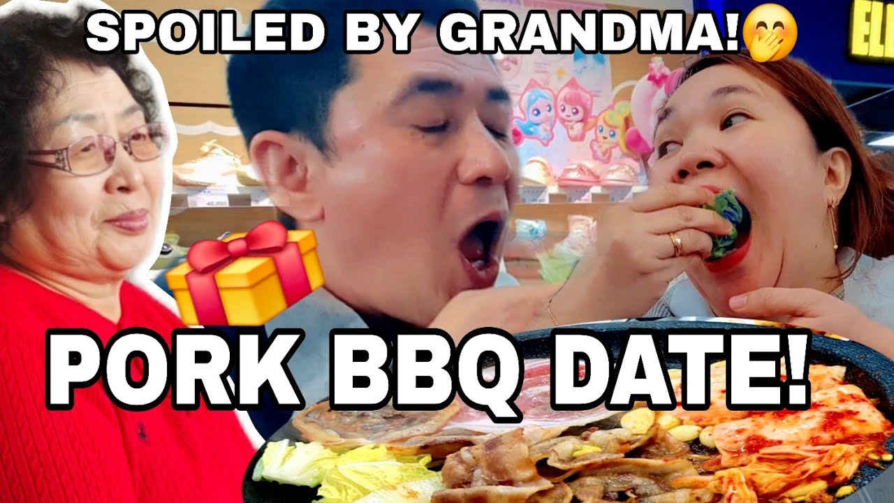 My Korean Mother-in-Law Spoils Her Granddaughter  | Pork belly grill for lunch!