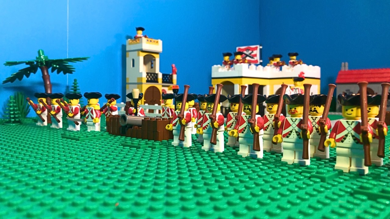 Lego Pirates Bitwa o Miasto - animacja poklatkowa