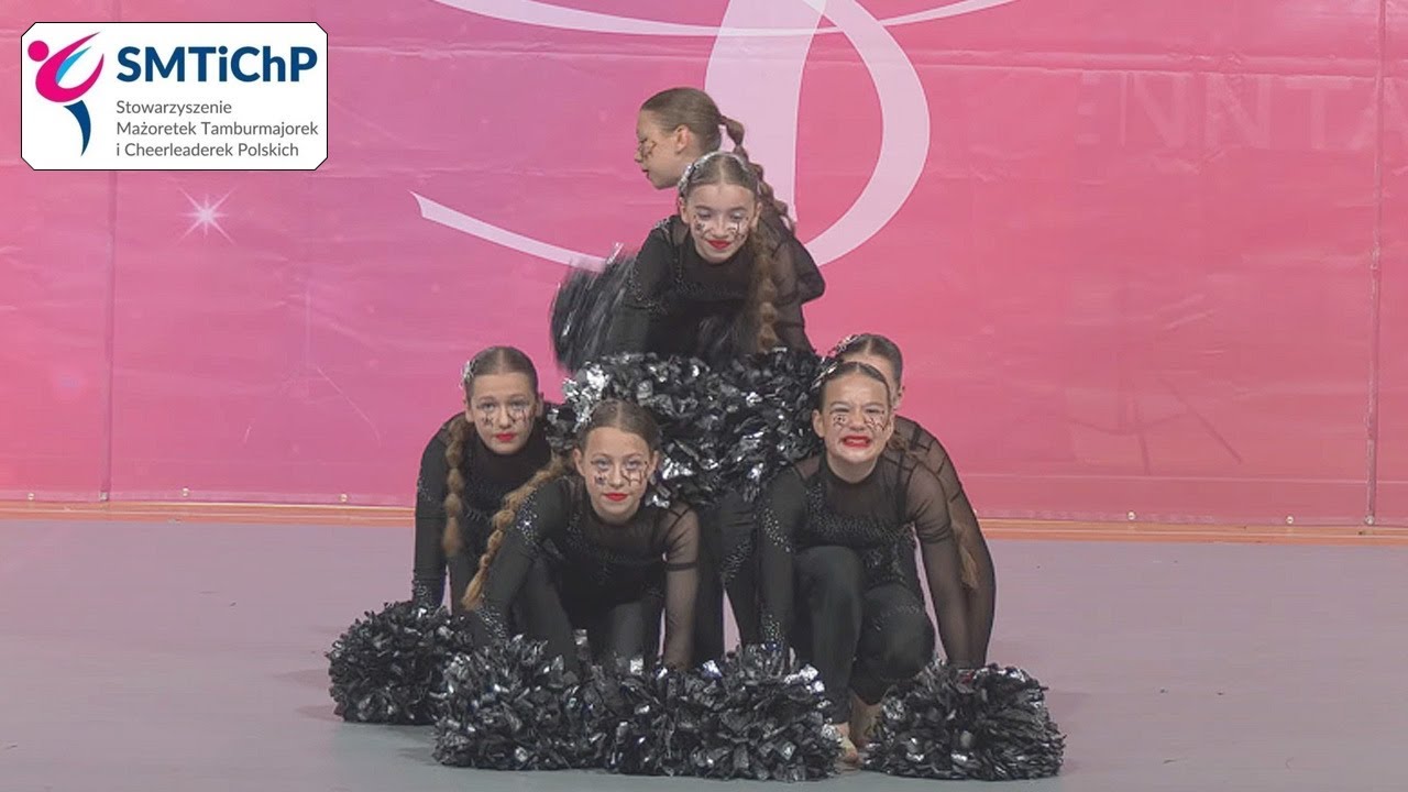 MINIFORMACJA POM POM &ndash; REWIA I Osieczna 👧 Juniorki &ndash; Mistrzostwa Polski Mażoretek SMTiChP 2025