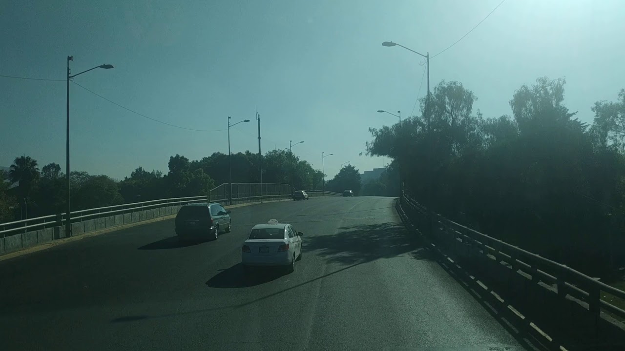 Llegando a la central de autobuses de la ciudad de México. Central México Norte.