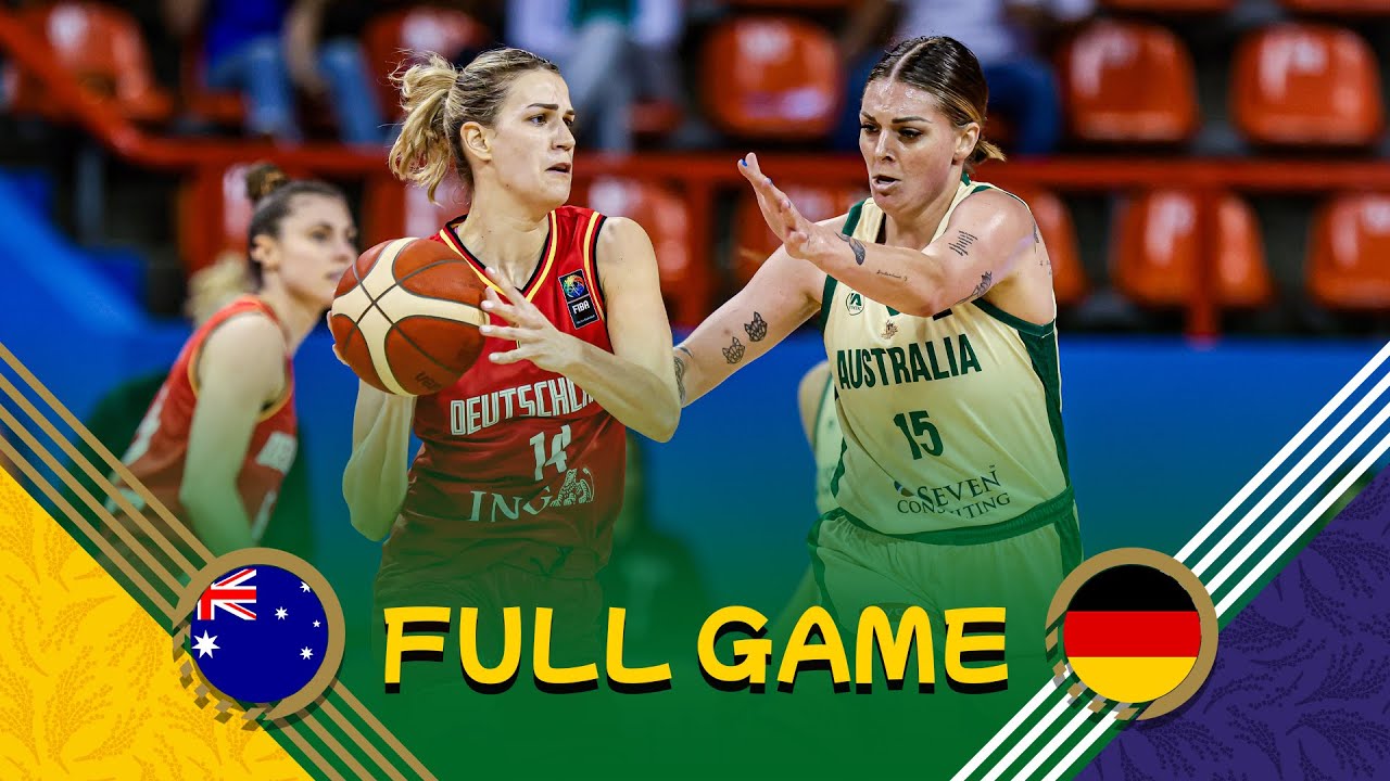 Australia v Germany | Full Basketball Game | FIBA Women's Olympic Qualifying Tournament Brazil 2024