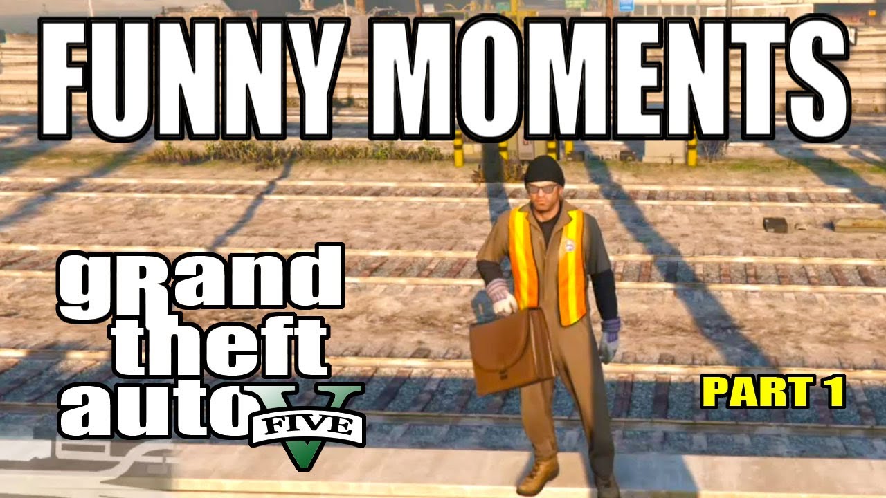 Забавные игровые моменты Grand Theft Auto 5: Игра, которая выводит хаос на новый уровень! | Часть 1
