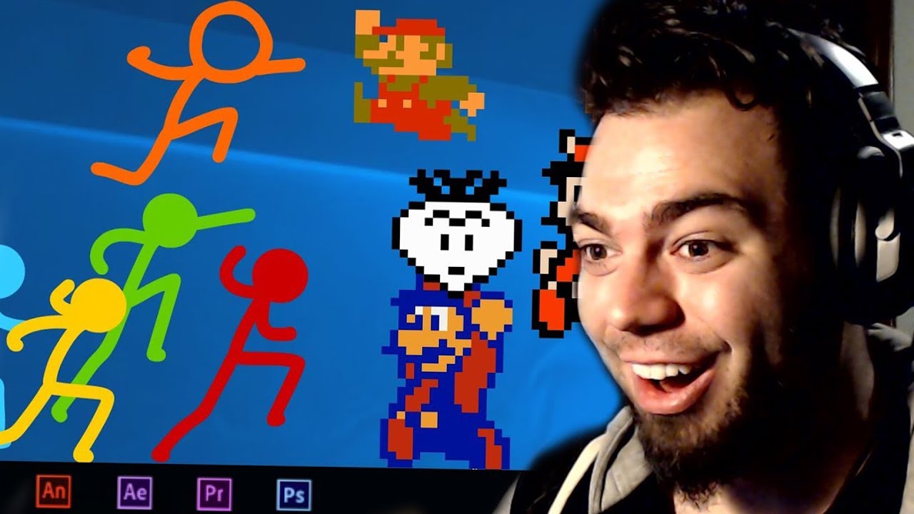 NUEVO SUPER MARIO BULLYING - Animation vs Super Mario Bros | ZellenDust