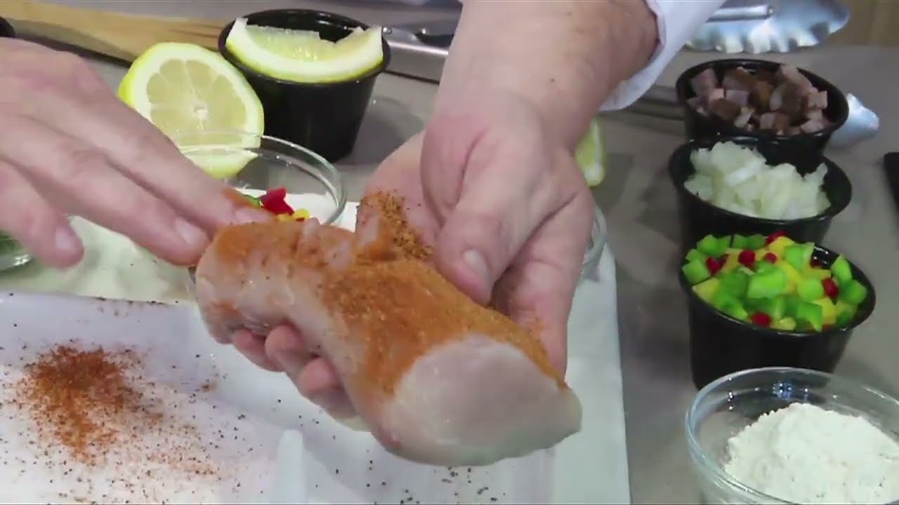 Wahoo With Tasso Cream Sauce | The Sportsman’s Table