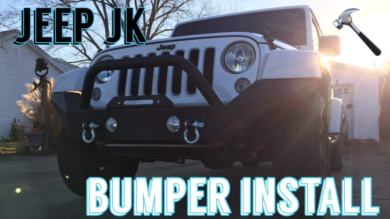 Снятие и установка штатного бампера Jeep JK — The Deer Slayer