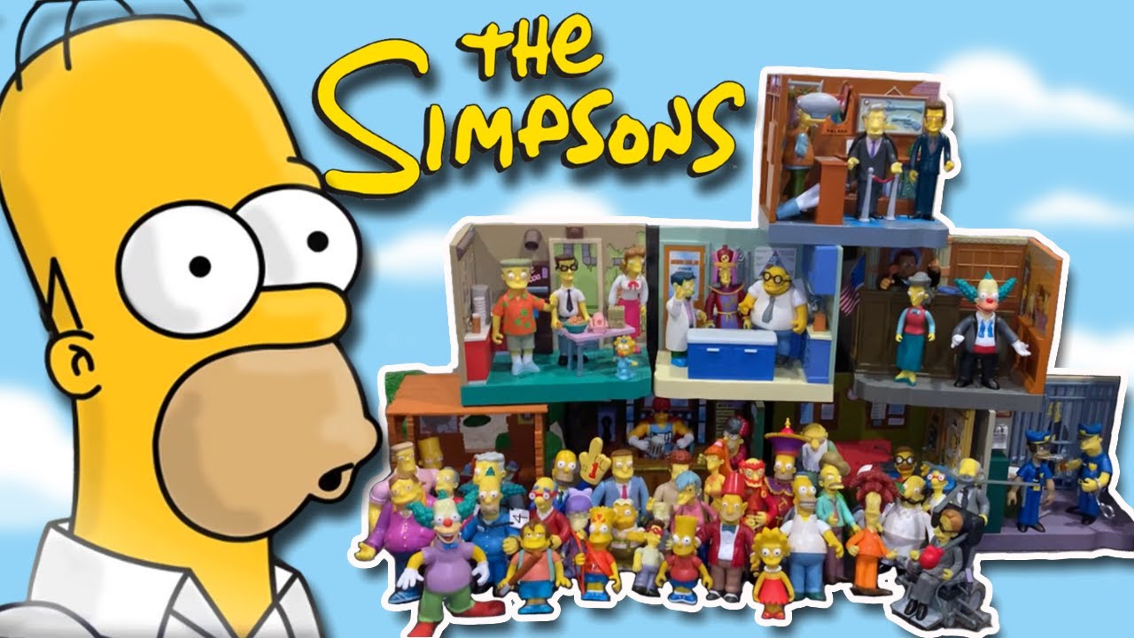 Лучшая покупка года — обзор коллекции Playmates The Simpsons World of Springfield.