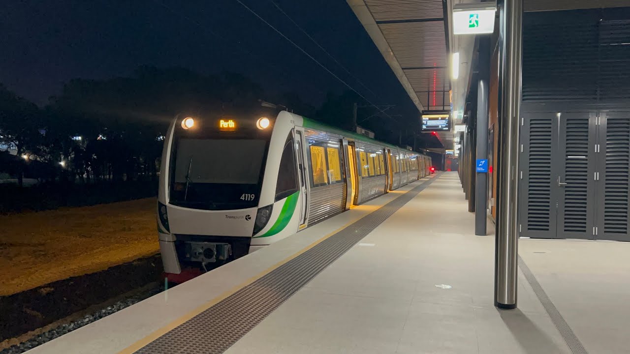 First Armadale Line train from Byford