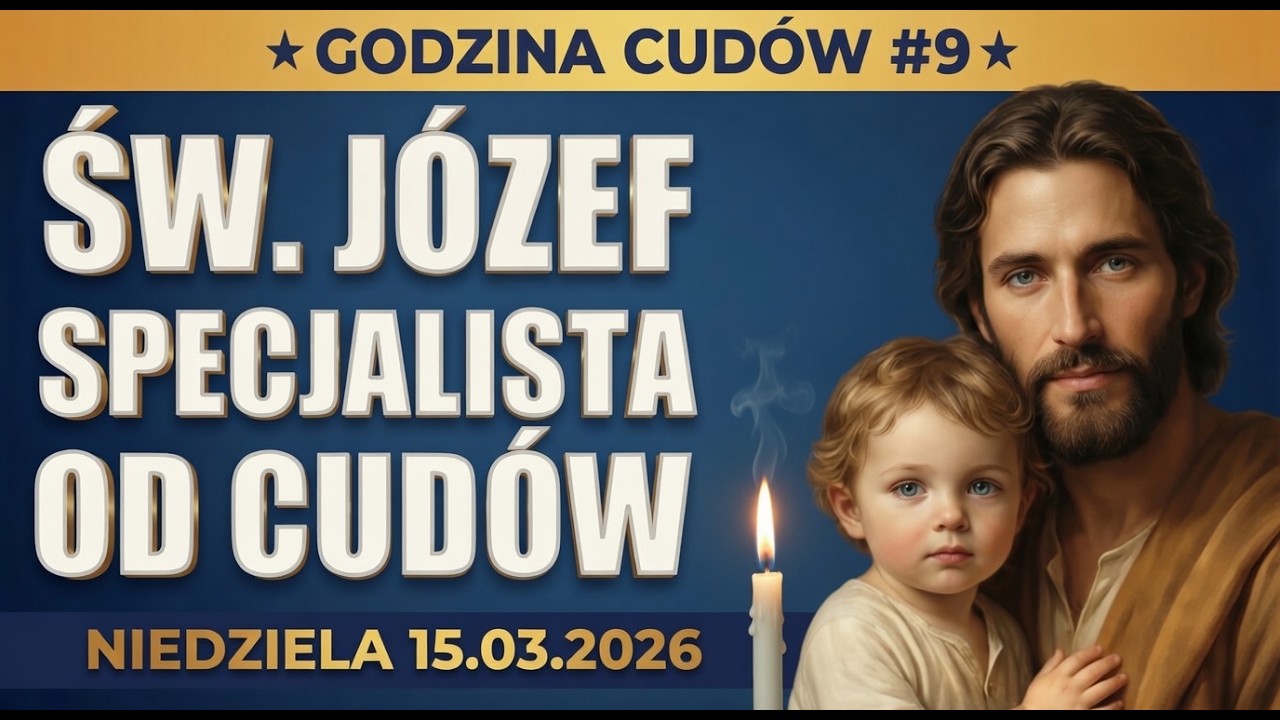 Św. Józef od spraw niemożliwych - On milczał i ocalił wszystkich | Godzina Cudów Nr 9