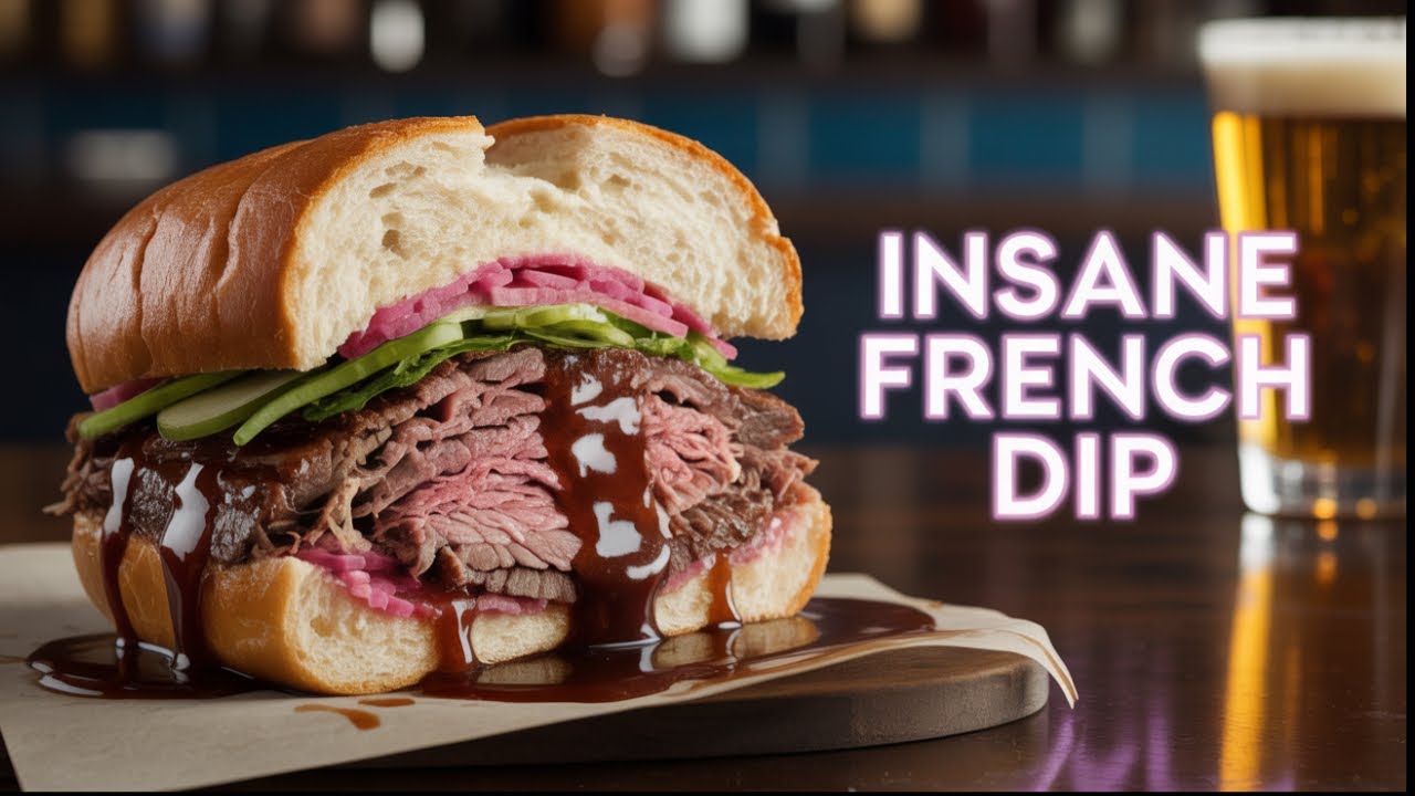 Budget Chuck Roast Becomes ELITE French Dip Sandwich