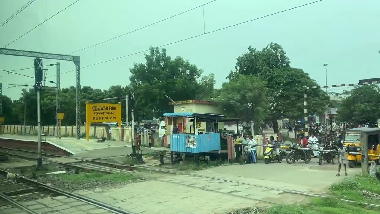 Kuttalam | Railway Station | Indian Railways | Southern Railway | #train #vlog #railway #kuttalam