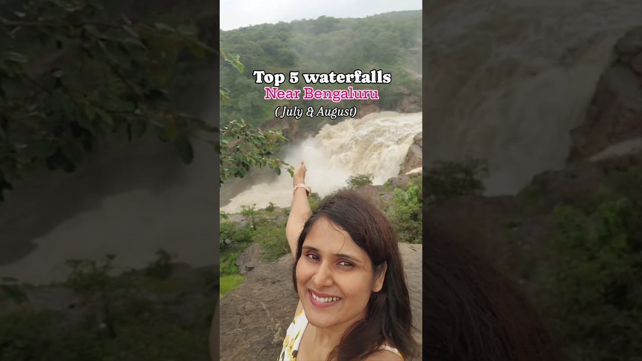 5 SECRET Waterfalls Near Bangalore NO ONE Tells You! 😱🌿 #Travel2025
